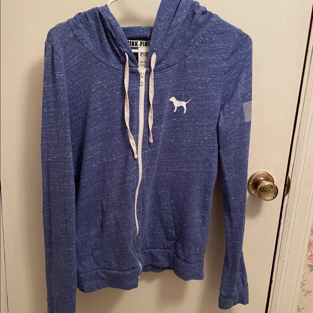 Pink Zipup Hoodie